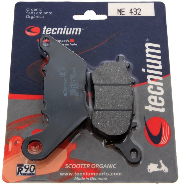 Pastiglie freno organiche per scooter Tecnium - ME432