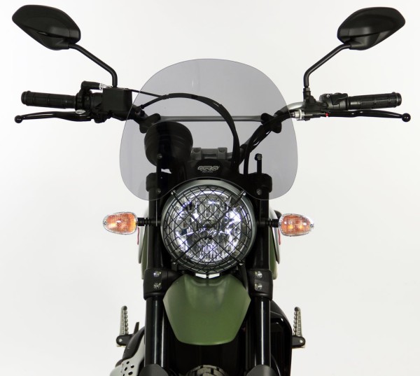 Cupolino Touring MRA "NT" per Ducati Scrambler 800 (15-18) grigio fumo