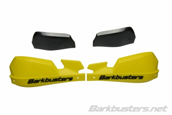 Barkbusters VPS MX Set di paramani in plastica Solo deflettore giallo/nero