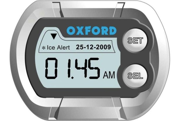Mini orologio digitale per moto Oxford