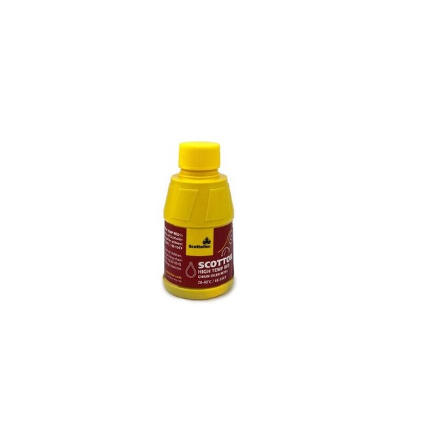 Scottoiler Lubrificante rosso ad alta temperatura per sistemi di lubrificazione delle catene - Flacone da 125 ml