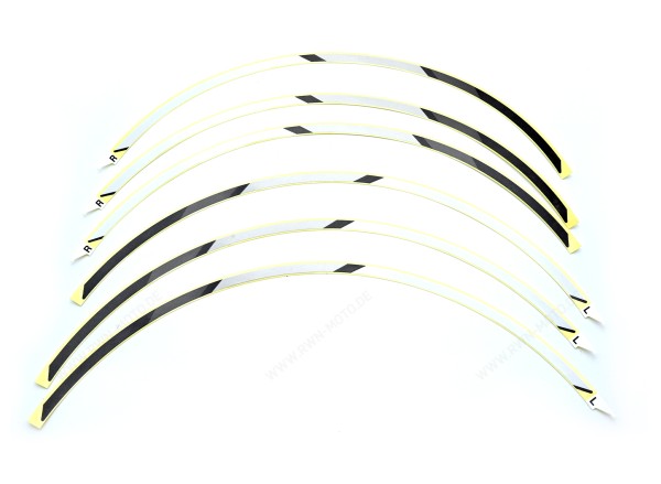Set di adesivi per cerchi da 17 pollici per Honda CL 500 Scrambler (23-) Originale