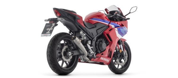 Scarico ARROW PRO RACE Slip-On NiChrome per Honda CBR 500 R (24-)