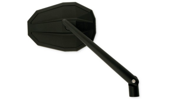 HIGHSIDER specchio intelligente dritto nero (1 pezzo)