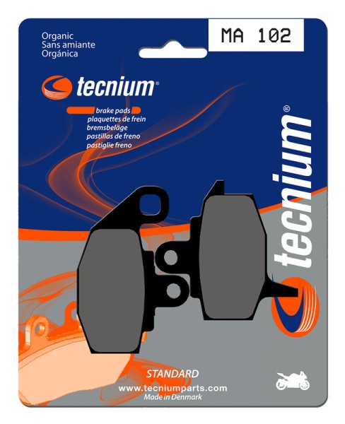 Pastiglie freno organiche Tecnium Street - MA102