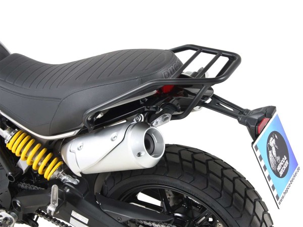 Portapacchi tubolare nero per Ducati Scrambler 1100 /Special /Sport (18-20) Hepco & Becker