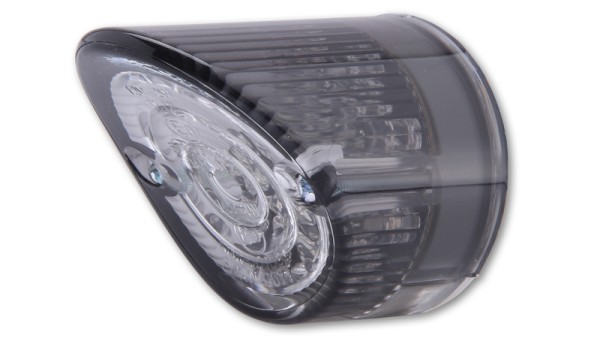 HIGHSIDER smart NOSE Luce posteriore a LED, grigio fumo/lente chiara