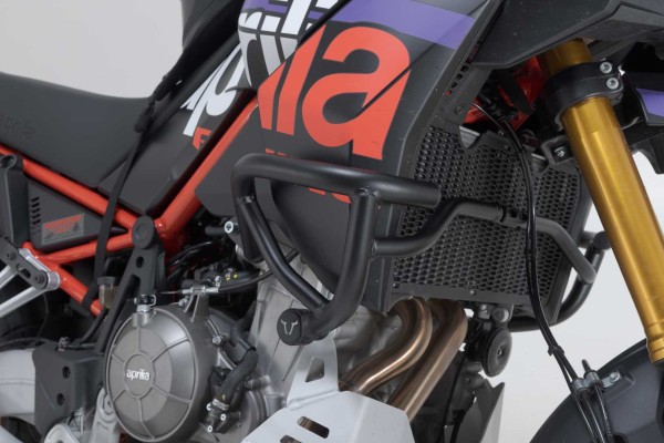 Barra di protezione SW-Motech nera per Aprilia Tuareg 660 /Rally