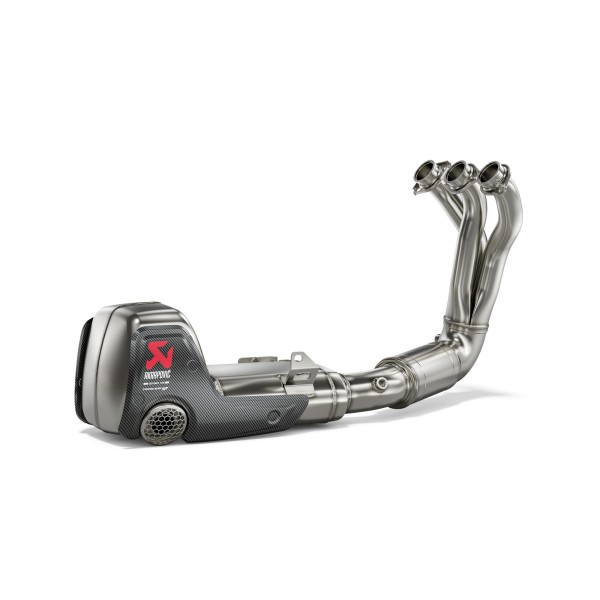 Impianto di scarico completo Akrapovic per Tracer 9 GT (25-) originale Yamaha