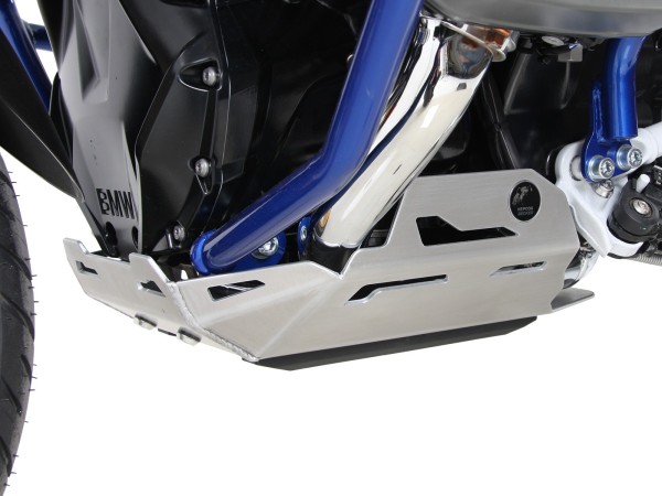 Piastra protezione motore argento per BMW R 1250 GS (Bj.19-) Hepco & Becker