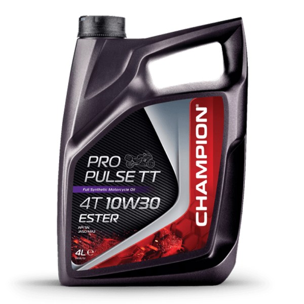 CHAMPION® Olio motore Pro Pulse TT 4T 10W-30 Ester - 4 litri