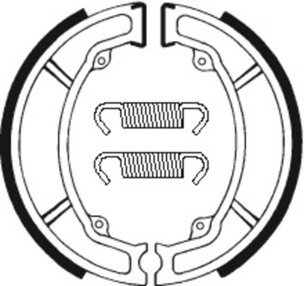 Ganasce freno organiche Tecnium Off-Road/ATV - BA104