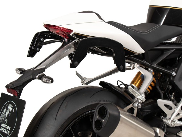 Portapacchi laterale C-Bow nero per Triumph Speed Triple 1200 RS /RR (21-) Hepco & Becker