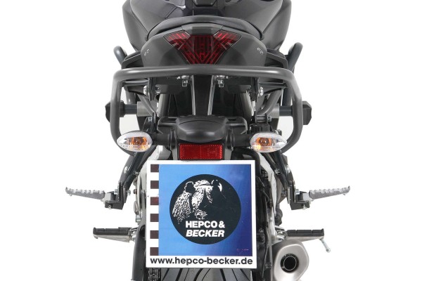Barra di protezione posteriore Lock it antracite per Yamaha MT-07 (Bj.14-17) Hepco & Becker