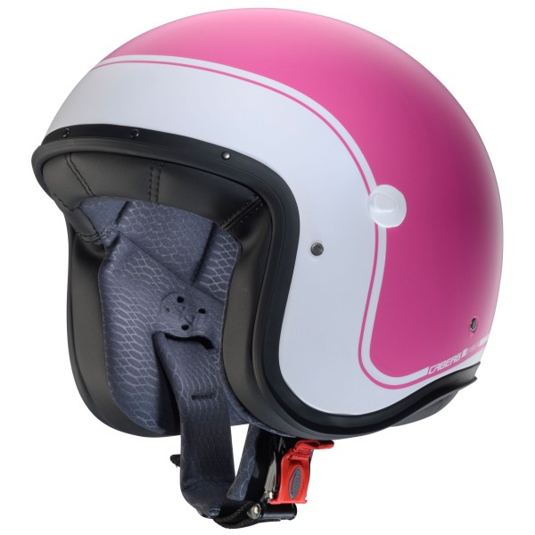 Caberg casco Freeride X Imola fucsia opaco/bianco