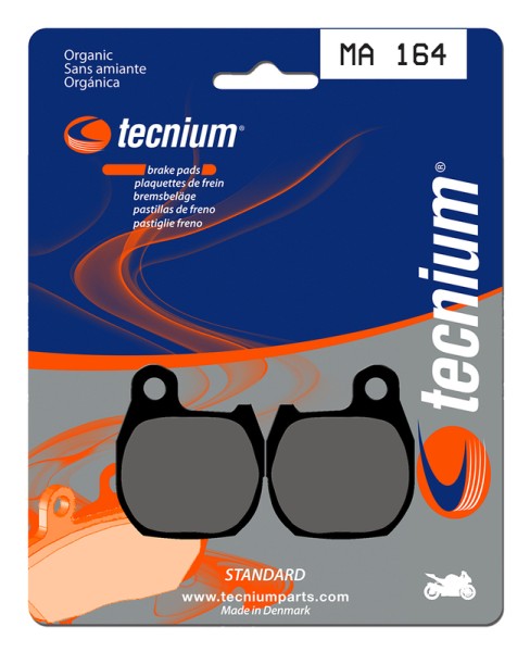 Pastiglie freno organiche Tecnium Street - MA164