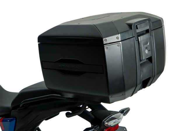 Set Smartrack con bauletto Xcore 40 nero per BMW F 450 GS (25-) Hepco & Becker