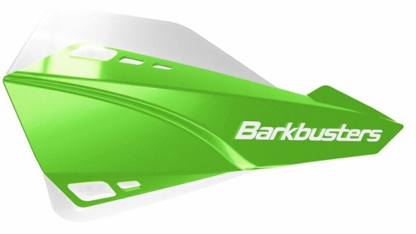 Barkbusters Sabre set di paramani con attacco universale verde/bianco