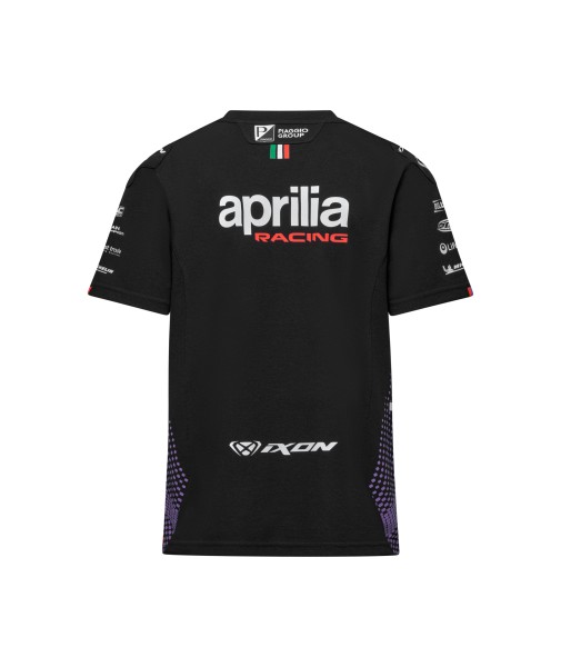 Maglietta Aprilia Racing Team 2026 da uomo, nera