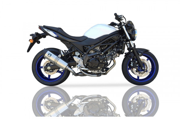 Marmitta IXIL inox HEXOVAL XTREM Evolution per Suzuki SV 650 (Bj.16-18)