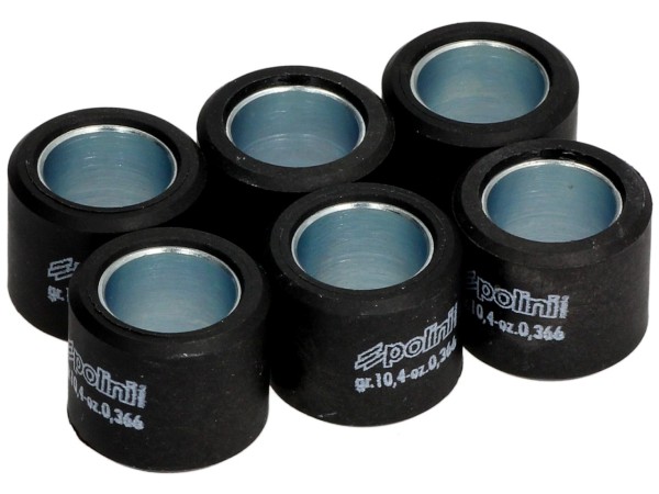 Set rulli variatore Polini, 20x17 mm, 10,4 g, pezzo: 6