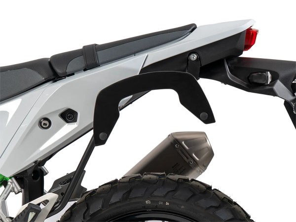Supporto laterale C-Bow, solo a sinistra, nero, per Kawasaki KLE 500 / SE (26-) Hepco & Becker