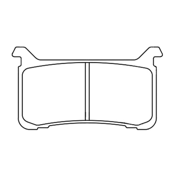 Pastiglie freno CL Brakes 1252A3+ in metallo sinterizzato