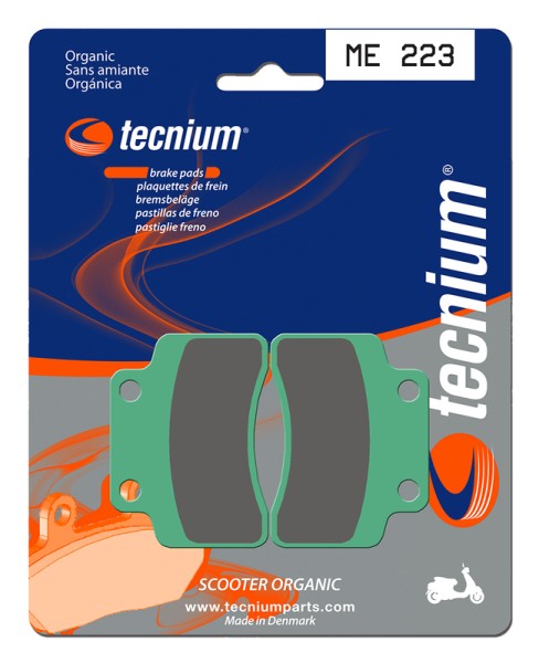 Pastiglie freno organiche per scooter Tecnium - ME223