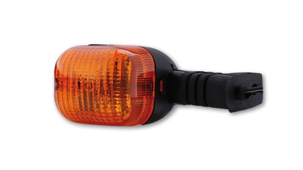 HIGHSIDER Smart Duc alloggiamento indicatore di direzione nero / lente arancione (pezzo), anteriore sinistro e posteriore