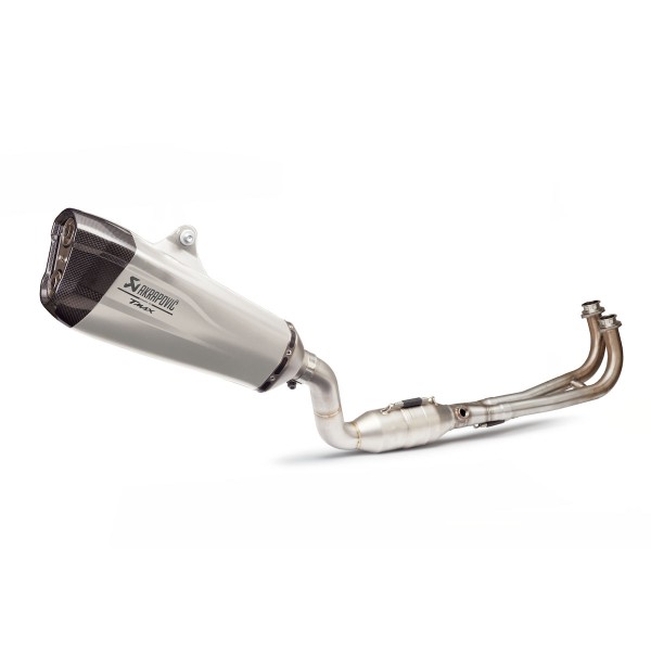 Impianto completo con silenziatore in titanio per Yamaha T-MAX / SX / DX (Bj.17-) Akrapovic