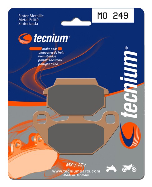 Pastiglie freno Tecnium MX/ATV in metallo sinterizzato - MO249