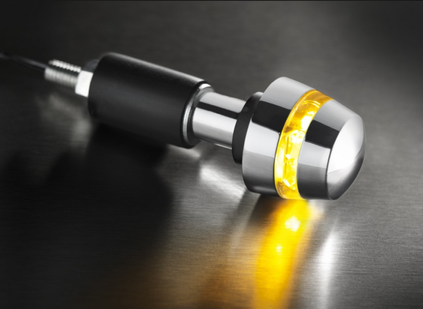 Indicatore Kellermann, BL 2000, acciaio, LED, VR/VL, 12 V, cromo lucido, omologazione E