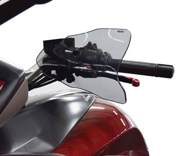 Coppia di paramani per BMW K 1600 GT /GTL (10-16), trasparenti