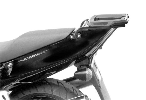 Portavaligie in alluminio nero per Honda CBR 1100 XX Blackbird (97-07) Hepco & Becker
