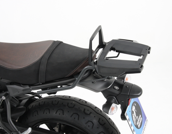 Porta bauletto Alurack antracite per Yamaha XSR 700 / XSR 700 Xtribute (Bj.16-) Hepco & Becker
