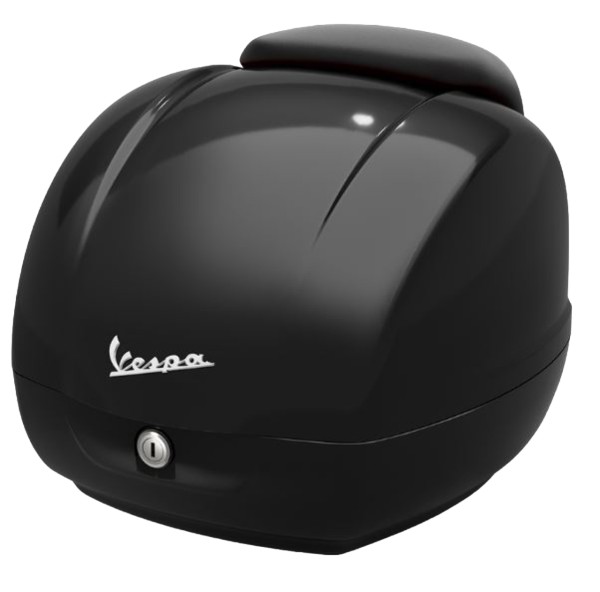 Bauletto originale per Vespa GTS - nero cosmo / vulcano / 98/A