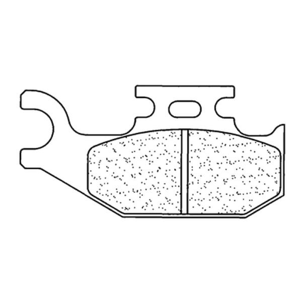CL Brakes pastiglie freno ATV in metallo sinterizzato - 1235ATV1