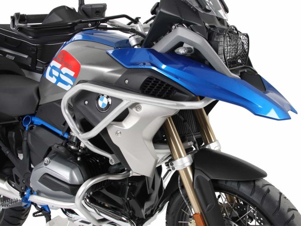 Barra di protezione serbatoio nera per BMW R 1200 GS LC (17-18) Hepco & Becker