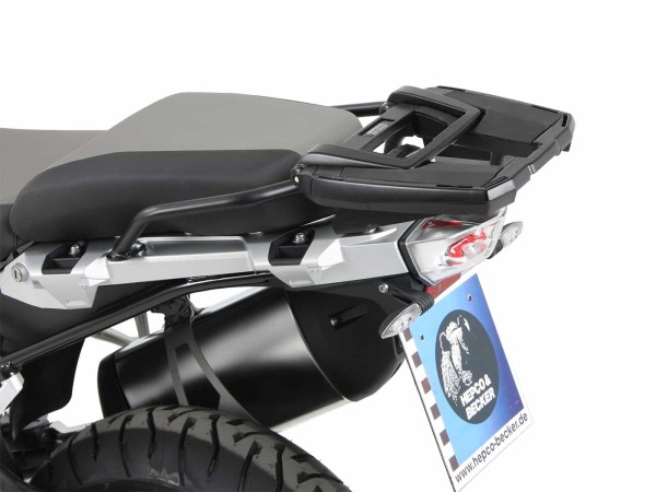 Portapacchi Easyrack nero per BMW R 1200 GS Adventure (14-18) Hepco & Becker