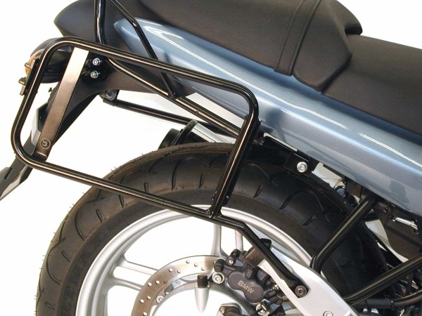 Portavaligie laterale fisso nero per BMW R 850 R (03-06)/R 1150 R (00-06) Hepco & Becker