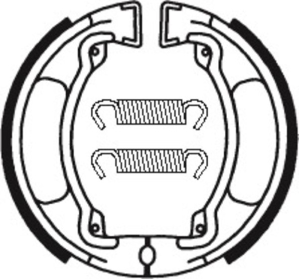 Pastiglie freno organiche Tecnium per scooter/strada/fuoristrada - BA032
