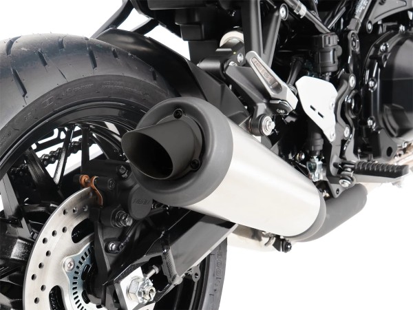 Coperchio di protezione termica dello scarico nero per Kawasaki Z 900 RS /Black Ball Edition (26-) Hepco & Becker
