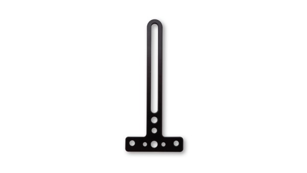 HIGHSIDER pro riflettore cursore nero dritto (1 pezzo)