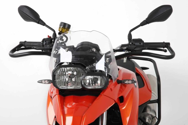 Protezione anteriore nera per BMW F 650 GS Twin (08-11)/F 700 GS (12-17)/F 800 GS (08-18)