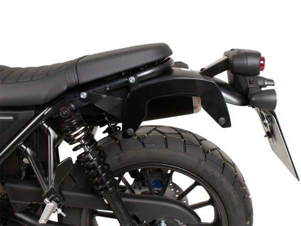 Portapacchi laterale sinistro C-Bow nero per Honda CL 500 Scrambler (23-) Hepco & Becker