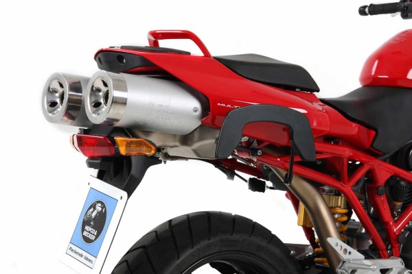 Portapacchi laterale C-Bow nero per Ducati Multistrada 620 /1000 /1100/S Hepco & Becker