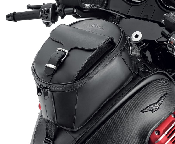 Borsa da serbatoio originale, in pelle, per Moto Guzzi MGX 21