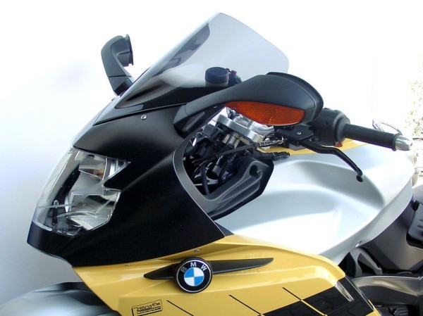 Cupolino da corsa MRA "R" nero per BMW K 1200 S / 1300 S - tutti gli anni di costruzione
