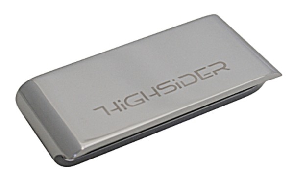 HIGHSIDER pro stripe Alloggiamento in alluminio cromato Per luce posteriore o indicatore di direzione a LED (1 pezzo)