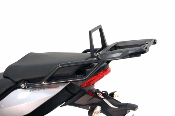 Portapacchi in alluminio nero per Aprilia NA 850 Mana/GT (07-16) Hepco & Becker